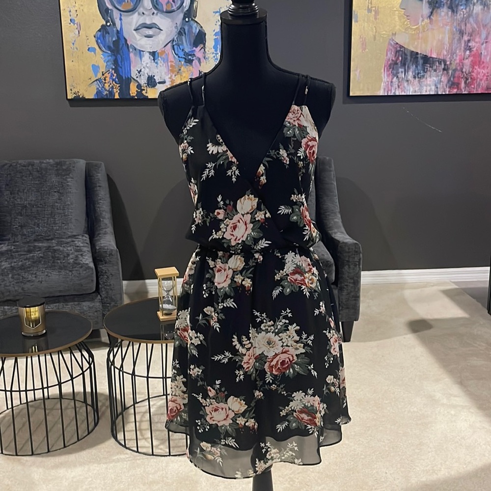 Floral print sundress